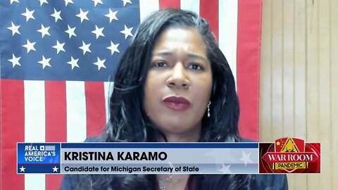 MI SecState Candidate Karamo on the Current Issues: “All symptoms of a massive spiritual problem.”