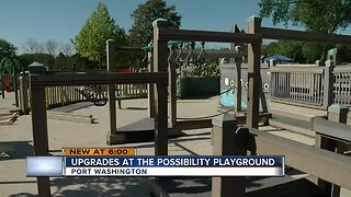 Inclusive playground in Port Washington gets a facelift