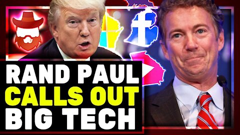 Rand Paul BLASTS Big Tech & Shares New Suspicious Voting Data! Mass Vote "Dumps" In 4 Major States