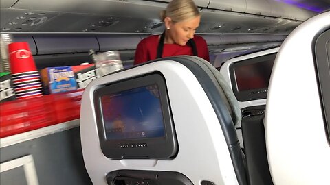 SEXY VIRGIN Australia Flight | VA83 Sydney to Hong Kong on A330 Economy Class