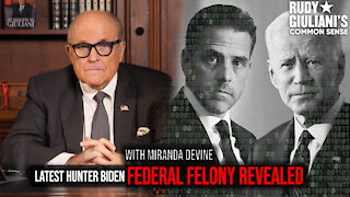 Latest Hunter Biden Federal Felony Revealed In LAPTOP FROM HELL | Guest Miranda Devine | Ep. 126