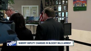Sheriff Deputy charged in bloody arrest at Bills tailgate