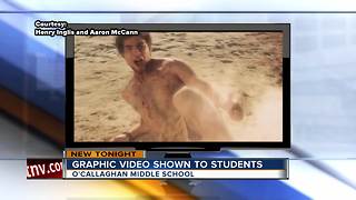 Graphic video shown to Las Vegas 7th graders