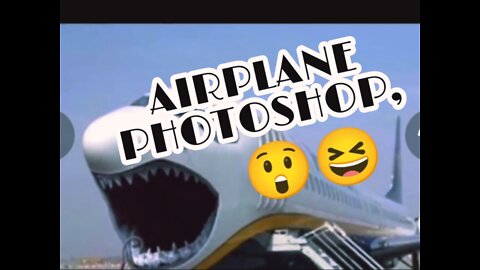 AIRPLANE PHOTOSHOP, / Khaell