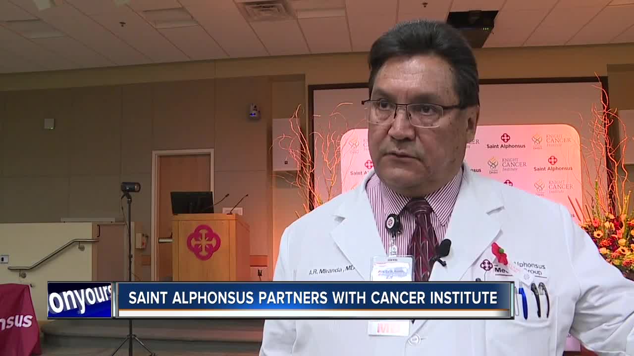 Saint Alphonsus partners with cancer institute, improves access to care and trials