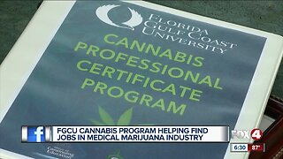 FGCU program aims to help job seekers in medical marijuana industry