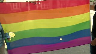 Pride flag from Village of Hamburg business attempted to be burned