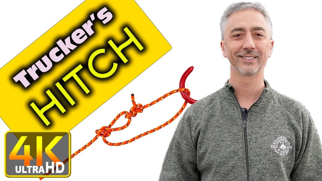 Truckers Hitch - How to tie a Trucker's Hitch