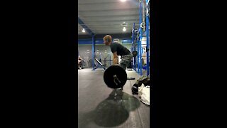 405 x 5 deadlift