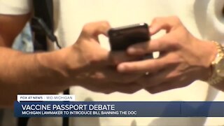 Debate surrounding COVID passports comes to Michigan