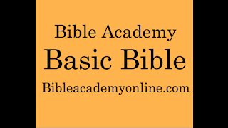 Basic Bible Lesson 4