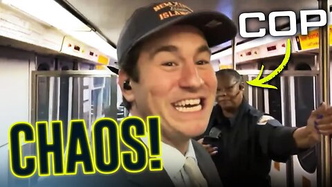 Cops CONFRONT Alex During WILD PARTY on Public Bus!