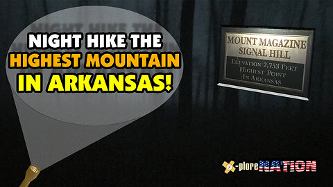 US State Highpointing: Mount Magazine, highest point in Arkansas.