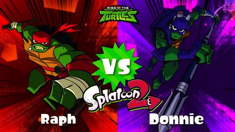 Splatoon 2 TMNT RAPH vs DONNIE Splatfest FINALS ANNOUNCED! & Mikey vs Donnie Results!