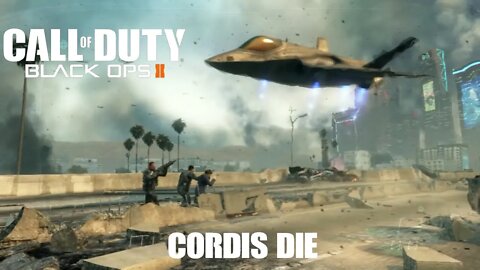 Black Ops 2 Campaign Mission Cordis Die Gameplay