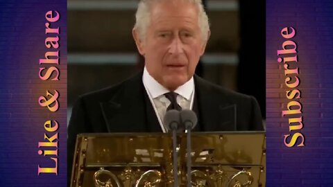 Prince Charles Speech at Queen Elizabeth II Funeral will have u amazed