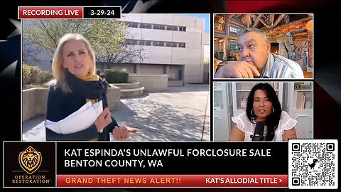 RECORDING LIVE!! Unlawful Sheriff Foreclosure Sale