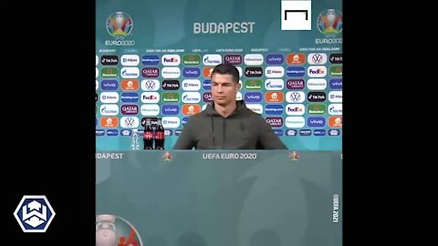 Cristiano Ronaldo Removes Toxic Soda From Podium & Promotes Water Instead