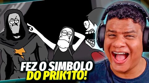 REAGINDO VI ADÃO NEGRO em animação (Nando Moura) | React Anime Pro