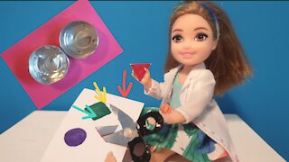 Doll Scissors DIY - Miniature Scissors DIY - Barbie Scissors