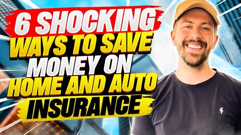 6 Shocking Ways to Save Money on Home and Auto Insurance #bestinsurance #savemoney #insurance