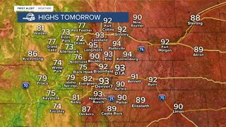 Wednesday evening forecast