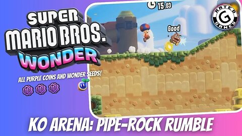 Super Mario Bros Wonder - KO Arena: Pipe-Rock Rumble
