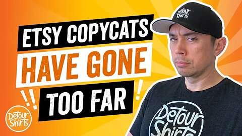 Etsy Copycats Exposed! Copyright Infringement ... Shops Selling your Designs & Other Copyrighted Art
