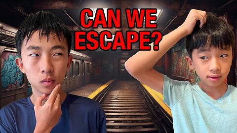 Trapped in NYC Subway Station! (Intrepid Escape Room Adventure)