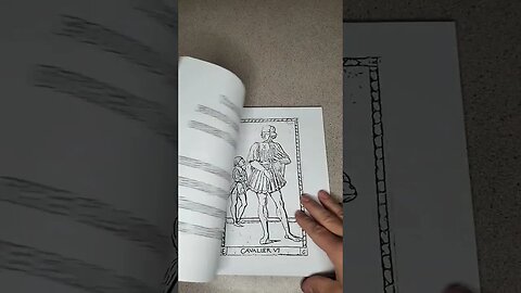 How to Flip Through a Coloring Book Like a Pro with the Mantegna Tarot Card