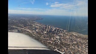 Cleveland Rocks from the Air