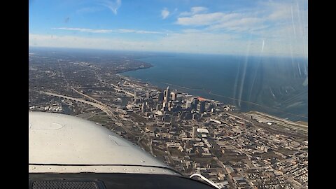 Cleveland Rocks from the Air