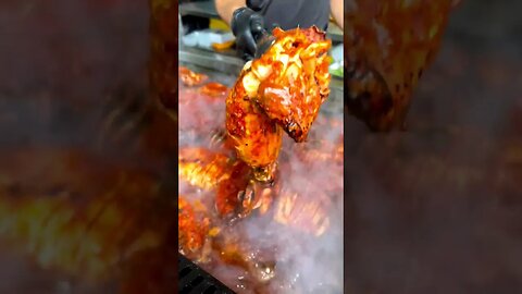 🇲🇾 Giant Squid Grill | Amazing Street Food in Malaysia #streetfood #malaysianstreetfoods