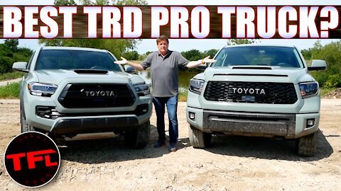 Toyota Tacoma vs. Tundra Muddy Smackdown: I Find Out Which TRD Pro Truck Is the Best Off-Road!