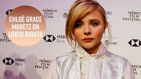 Chloë Grace Moretz: 'It's not easy for LGBTQ youth'