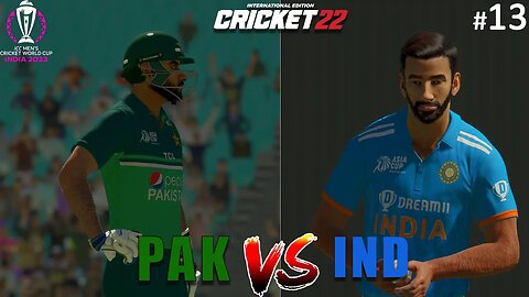 INDIA vs PAKISTAN - Collapse 😩 - Cricket 22 ODI World Cup 2023