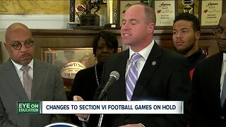 Section VI football changes put on hold