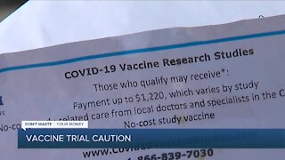Can you really earn $1,200 to test a COVID-19 vaccine?