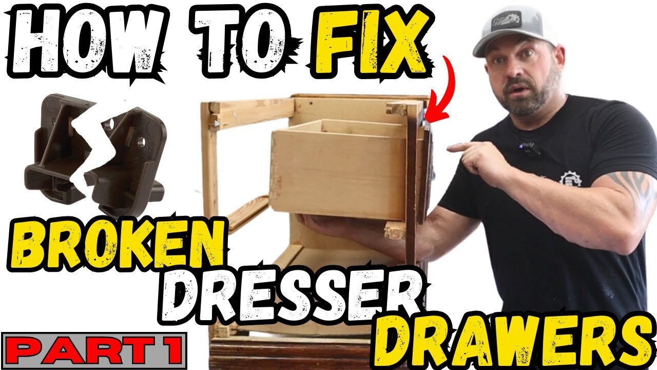 How to Fix a Broken Drawer
