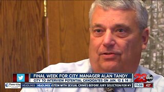 Final week for Bakersfield City Manager Alan Tandy