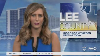 Flood mitigation meeting in Lee County