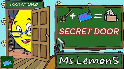 Unlocking Ms. Lemon Secret Door & Discovering Ms LemonS and Mr TomatoS Identities!