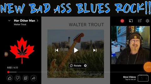 🎵 New Bad Ass Blues Rock!! - Walter Trout - Her Other Man - REACTION