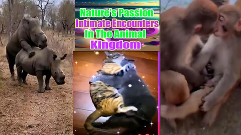 Nature's Passion Intimate Encounters in the Animal Kingdom