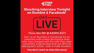 Stand4THEE Live @ 5 Interview with Jailed NB Couple