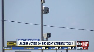 Clearwater City Council to vote on renewal of red light camera contract