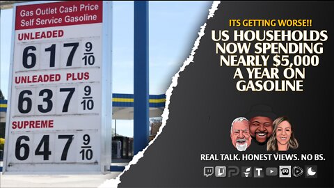 Did You Know US Households Are Spending Nearly $5,000 a Year on Gasoline