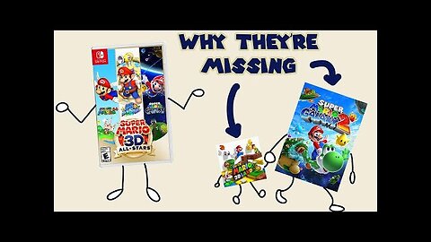 Why the Absence of 3D Land & Galaxy 2? (Mario 3D All-Stars)