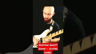 Digimon Ghost Game - opening theme (Guitar cover) #digimonghostgame #digimon #shorts