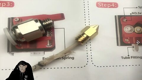 3D Printer. How to Trim Filament Properly to Prevent Tip Clogs. CR6 Max